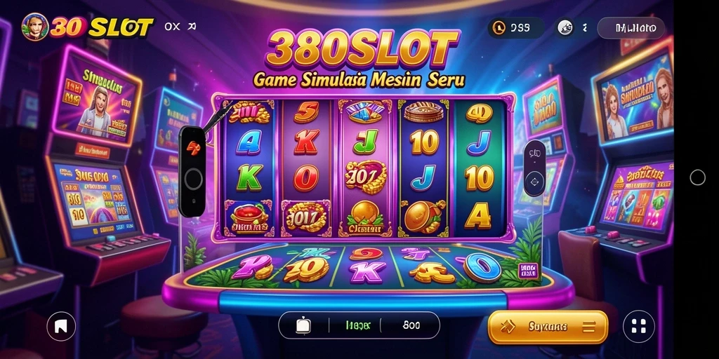 Tampilan gameplay 380SLOT dengan mesin slot yang beragam.