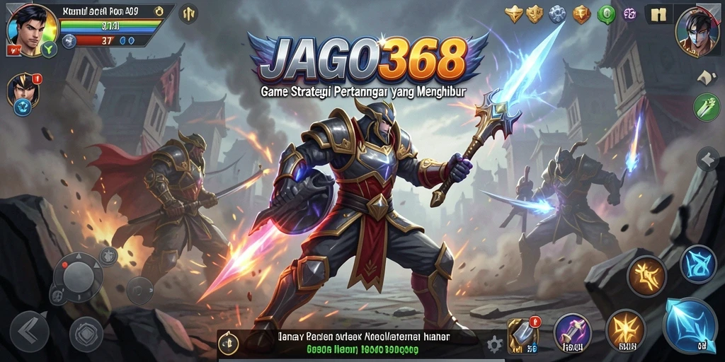Tampilan gameplay menarik dari JAGO368 yang penuh strategi.