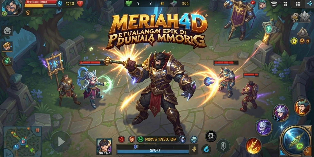 Screenshot MERIAH4D menampilkan gameplay seru dan karakter yang menakjubkan.